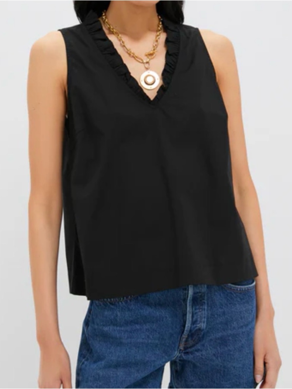Pomander Place NWT Black Veronica Top in black size XL